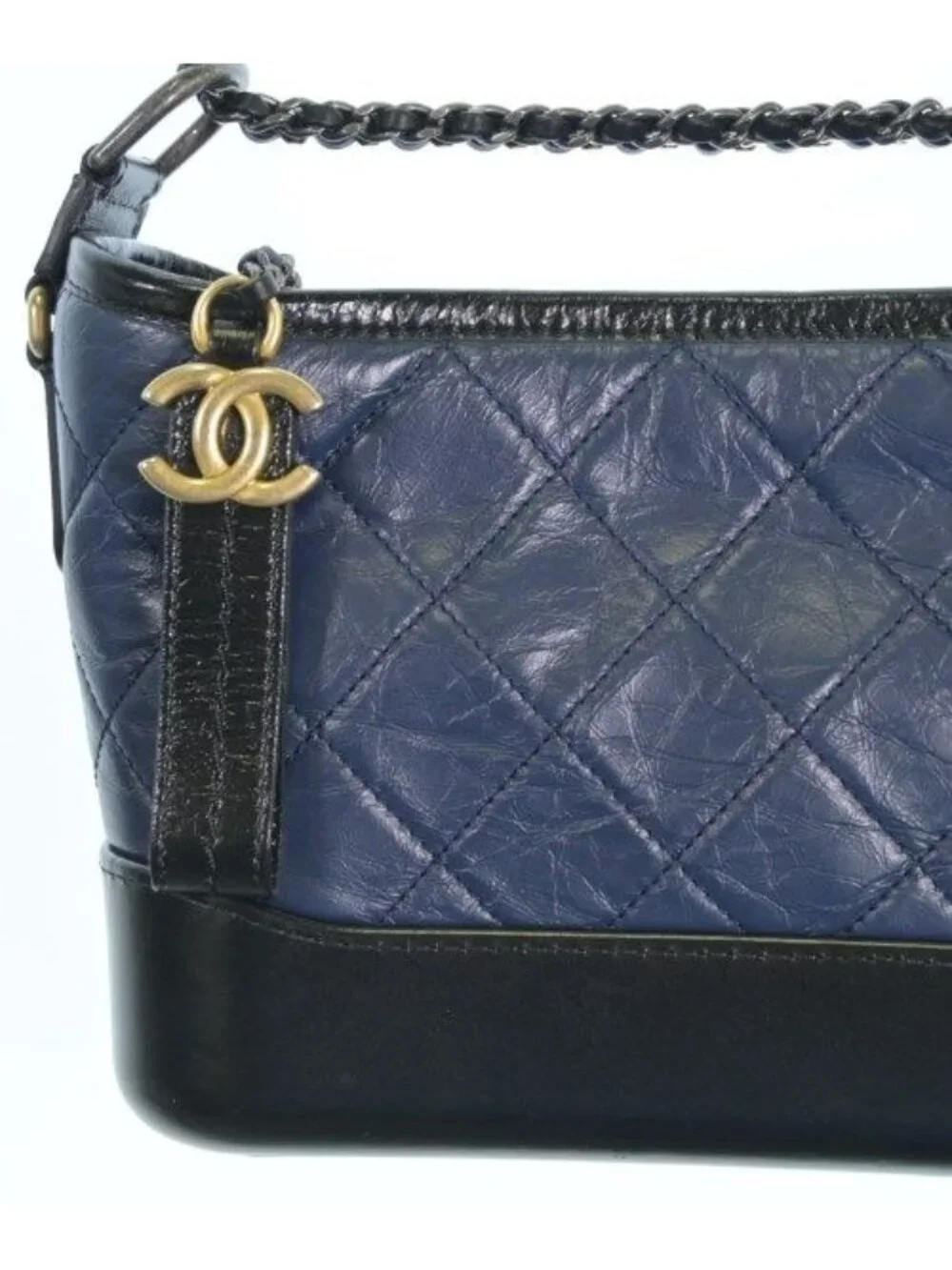 Chanel Shoulder Bag Navy